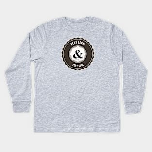 Very Legal & Very Cool - Logo 2 Kids Long Sleeve T-Shirt